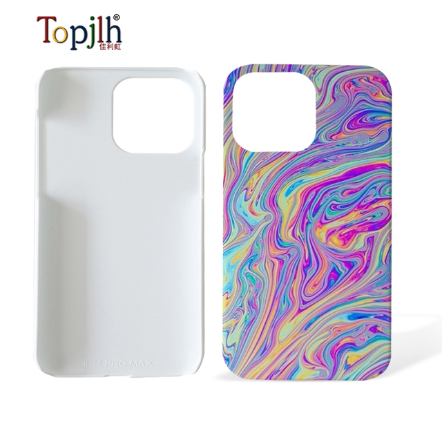Sublimation Blank Phone Case Full Surface Printable 3D Film Coated Cell Phone Cover for Iphone 14