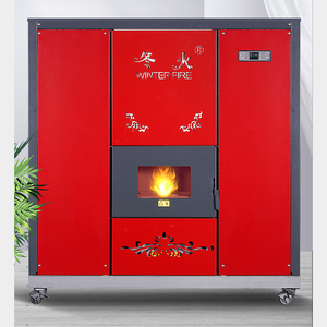 Chaudière à biomasse à commande numérique à économie d'énergie 75 kW, poêle à eau chaude, foyer à granulés de bois - Product Image 1