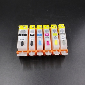 6 COLORI PGI220 CLI221 compatibile per <span class=keywords><strong>Canon</strong></span> PIXMA MP980 stampante cartuccia di inchiostro riutilizzabile - Product Image 5
