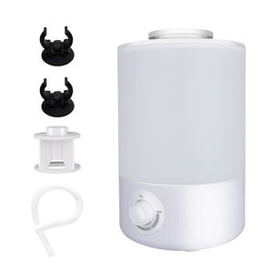 Yüksek kaliteli beyaz 4L tankı serin sis Humidificateur yatak odası ev için taşınabilir ev araba hava nemlendirici - Product Image 6