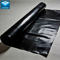 Géomembrane HDPE lisse/texturée pour bassins d'eau pluviale 0,8 mm-2,0 mm Gestion des eaux urbaines Contrôle des inondations Contrôle de l'érosion