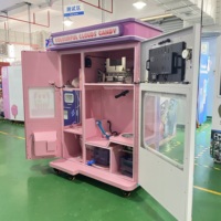Distributeur Automatique de Barbe à Papa Intelligent à Écran Tactile, Haute Rentabilité pour Professionnels, 30 Panneaux Personnalisables Entièrement Automatique