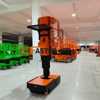 Chariot élévateur autopropulsé électrique Anna Warehouse Driveable 3m OEM pour la manutention de marchandises