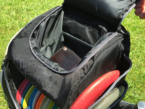 Sac à dos de <span class=keywords><strong>Golf</strong></span> pour <span class=keywords><strong>disque</strong></span> dur, sac de rangement imperméable résistant aux déchirures et à l'eau, sac de <span class=keywords><strong>Golf</strong></span> de qualité Pro, 25 + disques - Product Image 4