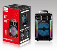 Harga Pabrik Speaker Wireless RGB 8 inci Besar Speaker Wireless Pesta Speaker Dj Besar Caixa De Som