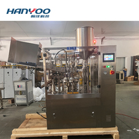 Machine de remplissage et de scellage automatique de tubes en plastique Hanyoo, haute précision, pour cosmétiques, boissons, crème, lotion, dentifrice