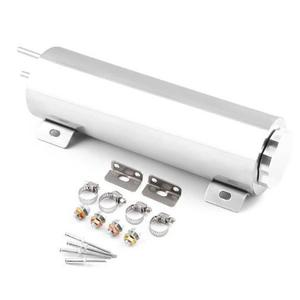 Réservoir de refoulement universel en acier inoxydable poli pour radiateur, 3x10 pouces, avec matériel de montage pour rétrofit - Product Image 1