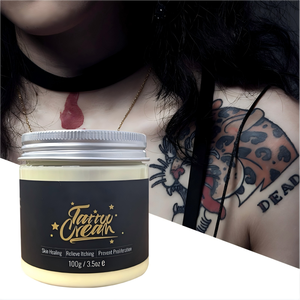 Crema Reparadora Vegana de Manteca de Karité para Después del Tatuaje, Revitalizante para la Piel de Adultos Antes, Durante y Después del Proceso de Tatuaje, para Cuerpo, Cuello y Pecho - Product Image 2