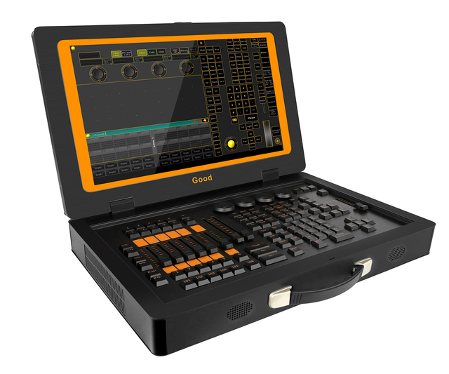 Pro Stage Intelligent RDM DMX Grand Ma Portable Lighting Controller Bar 220V Manual Notebook Console DJ Disco Party Wedding