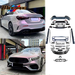 Kit de carrocería para coche, diseño <span class=keywords><strong>AMG</strong></span> <span class=keywords><strong>A45</strong></span>, para BENZ W177, sedan A200, 2019, <span class=keywords><strong>venta</strong></span> directa de fábrica - Product Image 1