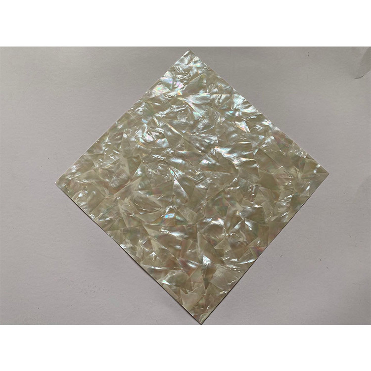 L'eau de mer Blanc Perle de nacre Coquille D'ormeau Feuille Papier