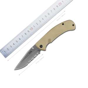 Cuchillo plegable EDC de bloqueo de revestimiento personalizado Ideal de marca de Taiwán de primera calidad para multiusos - Product Image 1