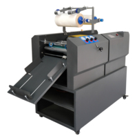 Machine à plastifier le papier automatique à moteur électrique avec système hydraulique pour emballage bois ZSFM-390S