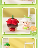 Schattige Mini GOOD Frozen Bean Baby Fruit Eating Series Kinderspeelgoed Blind Box Speelgoedpop Passende hanger 1/6 schaal Leeftijden 7-12