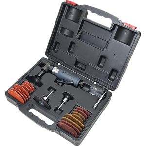 Ingersoll Rand 302BK 1/4 Collet Air Die Grinder <b>Kit</b> Right Angle Pneumatic Grinding Polishing Deburring Tool Set - Product Image 1