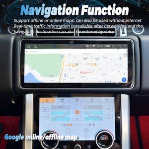Estéreo para Auto de 12.3 Pulgadas para Land Rover Sport L494 Vogue L405 2013-2017, Actualización a Android 13 2022, Unidad Principal de Navegación Multimedia para Auto - Product Image 3
