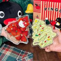 Boîte en plastique pour bonbons, biscuits et gâteaux, emballage cadeau pour les fêtes, avec impression personnalisée, vente en promotion