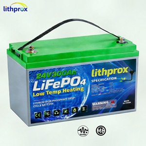 แบตเตอรี่โซลิดสเตท 24V 300AH IP67 กันน้ำ 6K Deep Cycle สำหรับเก็บพลังงานภายในบ้าน พร้อมพอร์ต RS485 มาตรฐาน CE RoHS อายุการใช้งาน 10 ปี รุ่น LAF2430 Rs4 - Product Image 1