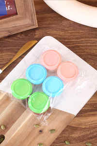 Transparente Mini Plastik glas Sauce Behälter Spender Flasche 35ML Wieder verwendbare Tomatensauce Salat becher Food Jar Tonic - Product Image 3