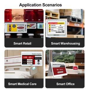 high technology electronic shelf label 2.13 inch ESL Solution Epaper Digital-price-tags Digital price tag fruit shop displays - Product Image 5