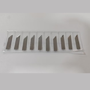 28.3x5.6x0.6mm <b>Tungsten</b> Steel Blade 40 Degree Type 6 Blade - Product Image 6