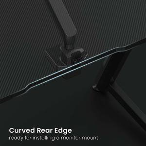 <span class=keywords><strong>Bureau</strong></span> <span class=keywords><strong>de</strong></span> jeu GMD16-1 RVB avec pieds lumineux Table <span class=keywords><strong>de</strong></span> jeu d'ordinateur pour PC Configuration Gamer Workstation LED <span class=keywords><strong>Bureau</strong></span> <span class=keywords><strong>de</strong></span> jeu noir en forme <span class=keywords><strong>de</strong></span> Z - Product Image 2