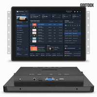 Monitor de Pantalla Táctil Capacitiva Integrada de 7/10.1/13.3/15.6/21.5 Pulgadas para Registro de Llamadas en Ascensores, 10 Puntos Táctiles