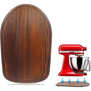 Plateau de cuisine en bois transfrontalier, tapis mobile, plateau pour batteur sur socle, tapis antidérapant en bois pour machine à café - Product Image 1