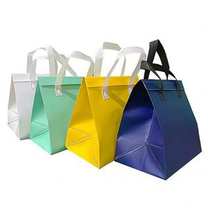 Sacs isothermes jetables imperméables en aluminium et non-tissé pour la livraison et la vente à emporter de plats chauds et froids - Product Image 2