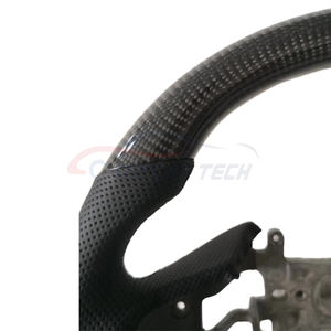 ที่ยึด<span class=keywords><strong>พวงมาลัย</strong></span>หุ้มหนังคาร์บอนไฟเบอร์สำหรับ Honda Acura - Product Image 5