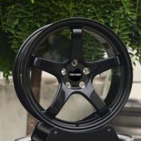 Jantes forgées TITAN FORCE 18x9.5 19x10.5 5x114.3 Bronze Mat pour voitures de course JDM, compatibles Toyota Supra, Nissan Z, Subaru WRX STI