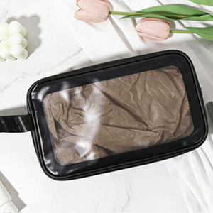Sac de maquillage personnalisé en PVC imperméable avec fermeture éclair transparente <span class=keywords><strong>pour</strong></span> filles, vente en gros 2026 - Product Image 4