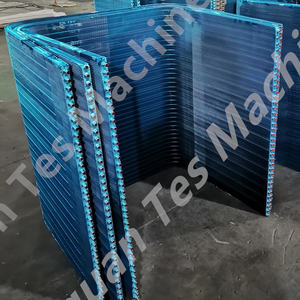 Red Copper bronze tubo alumínio aleta condensador bobina Tubo trocadores de calor para chiller projeto Aletas de ar condicionado para industrial - Product Image 4