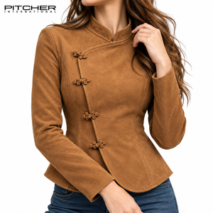 Custom <b>Womens</b> <b>Leather</b> <b>Jacket</b> Supplier for US Retailers <b>Womens</b> <b>Leather</b> <b>Jacket</b> Custom Sizing Supplier OEM - Product Image 2