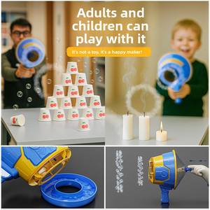 MILI Creative New Outdoor Hand-Held Air Cannon Bubble Machine Niños y niñas Juguete <span class=keywords><strong>de</strong></span> plástico <span class=keywords><strong>Pistola</strong></span> <span class=keywords><strong>de</strong></span> soplado <span class=keywords><strong>de</strong></span> <span class=keywords><strong>burbujas</strong></span> para niños - Product Image 5
