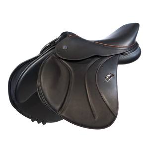 Sela de Salto Premium em Couro Balanceado Viktor Two para Controle de Contato Próximo em Treinamento de Salto e Eventos de Cross Country - Product Image 2