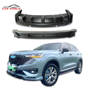 Kit de carrocería híbrido HAVAL H6 Ultra 2021-2023 Car World, piezas de parachoques ABS (labio delantero, labio trasero, difusor) gris/negro - Product Image 4