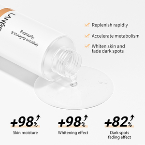 LANBENA Niacinamide Vitamine C Eau Tonique Visage Éclaircissante 3D pour Améliorer le Teint Terne Hydratation Profonde - Product Image 4
