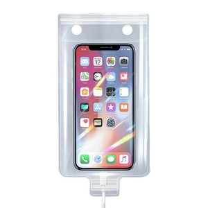 Waterproof Phone <b>Bag</b> Transparent Rechargeable Clip Holder Touchscreen <b>Camera</b> Rainproof Cycling Swimming Outdoor Use - Product Image 1