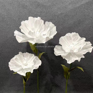 BF-GF05 <strong>2026</strong> Wedding Stage Artificial Standing Giant EVA <strong>Red</strong> Flower <strong>Rose</strong> Flower for Window Decor Wedding Party Floral Set - Product Image 5