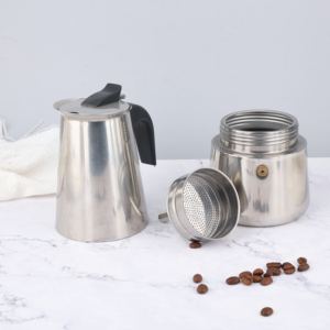 Cezve Ibrik arabe turc en acier inoxydable, capacité de 350ml et 600ml | Cafetière durable du Moyen-Orient fabriquée à la main et résistante à la chaleur - Product Image 4