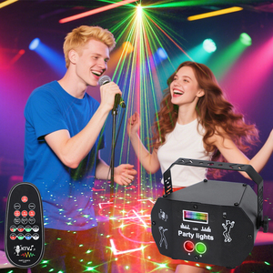 Ysh 2025 nóng nhất Mini 3 Trong 1 Disco lazer ánh sáng xách tay nhỏ gọn dễ dàng cài đặt cho VŨ TRƯỜNG bên ánh sáng sân khấu - Product Image 1