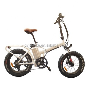 QUEENE/20*4.0 roue vélo électrique 48V 500W moteur sans balais gros pneu vélo électrique montagne E vélo pliant US/Eu entrepôt - Product Image 1