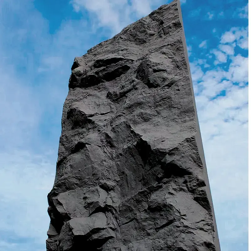 कृत्रिम आउटडोर polyurethane पत्थर अशुद्ध पु रॉक पत्थर की दीवार लिबास पैनल
