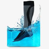 Chaussettes de randonnée imperméables pour hommes, pour sports de plein air, hauteur genou