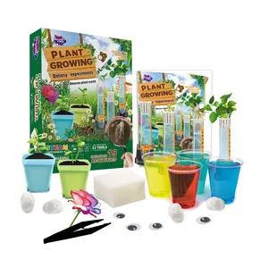 Горячие продажи научных наборов, чтобы научиться наблюдать, как растения растут забавные научные наборы для детей, чтобы играть с F8 +!