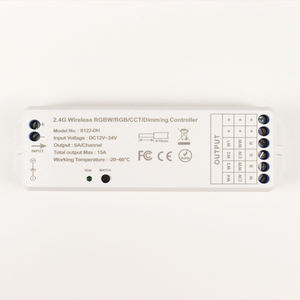 Controlador LED Inalámbrico de Alto Rendimiento RGBW/RGB/CCT/Color Único, DC12V/24V, Control Remoto Táctil RF para Iluminación Comercial y del Hogar - Product Image 2