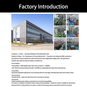 Hebilla de Metal automática de liberación rápida para trabajo pesado, cinturón de tirador de pistolas de entrenamiento al aire libre de nailon grueso de doble capa - Product Image 6