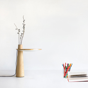 Lampu tiga warna ek buatan tangan untuk malam hari: mawar segar di dalam vas tanam dengan cepat meningkatkan suasana. - Product Image 4