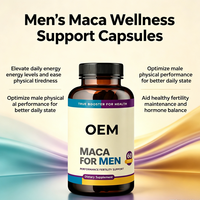 Capsules de Maca en Marque Blanche OEM, 60 Comprimés, Complément Alimentaire